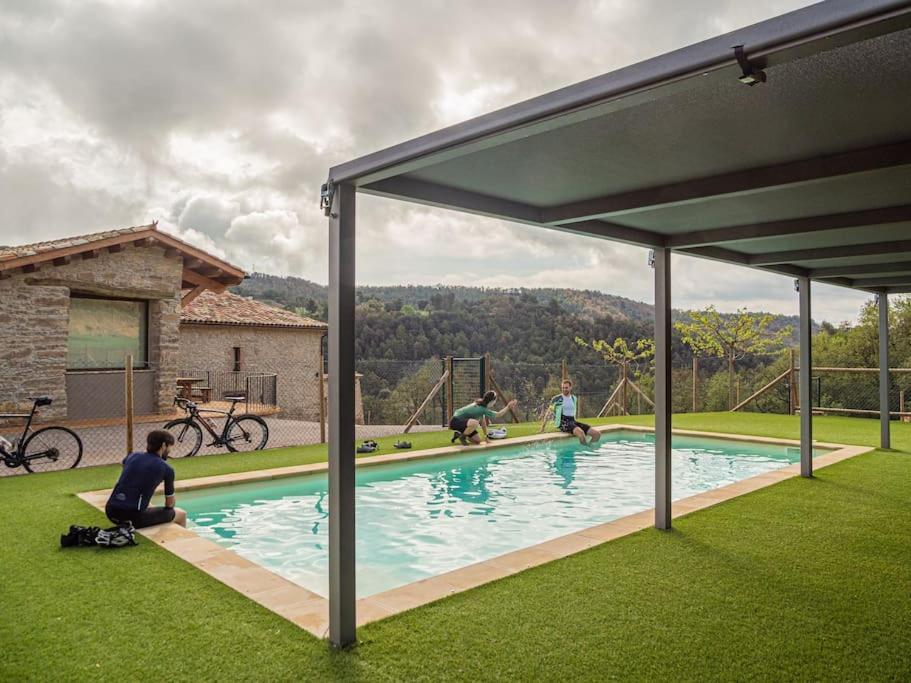 Mas El Coll Villa El Gurb Exterior photo