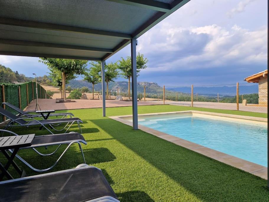 Mas El Coll Villa El Gurb Exterior photo
